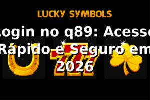 Login no q89: Acesso Rápido e Seguro em 2026 🕹️